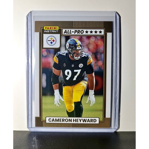 Cameron Heyward 2024 All-Pro Panini NFL #15 Football Card Steelers 1 of 101 - Picture 1 of 2
